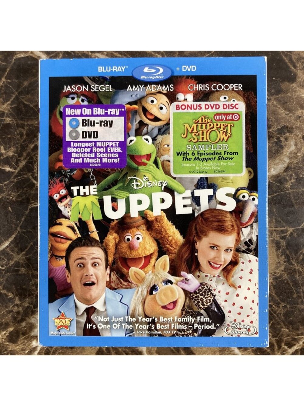 The Muppets Blu-ray & DVD Combo Pack Target Exclusive + Muppet Show 6 Ep Sampler